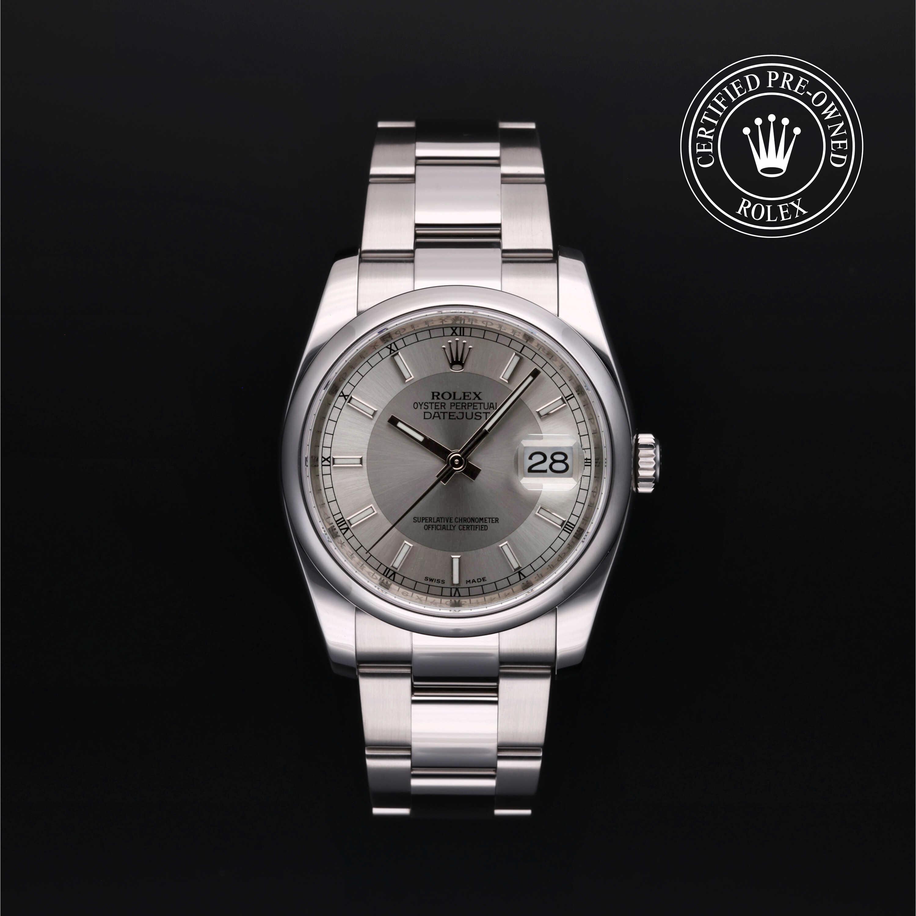 Rolex Certified Pre-Owned Watch Oyster Perpetual Datejust 36