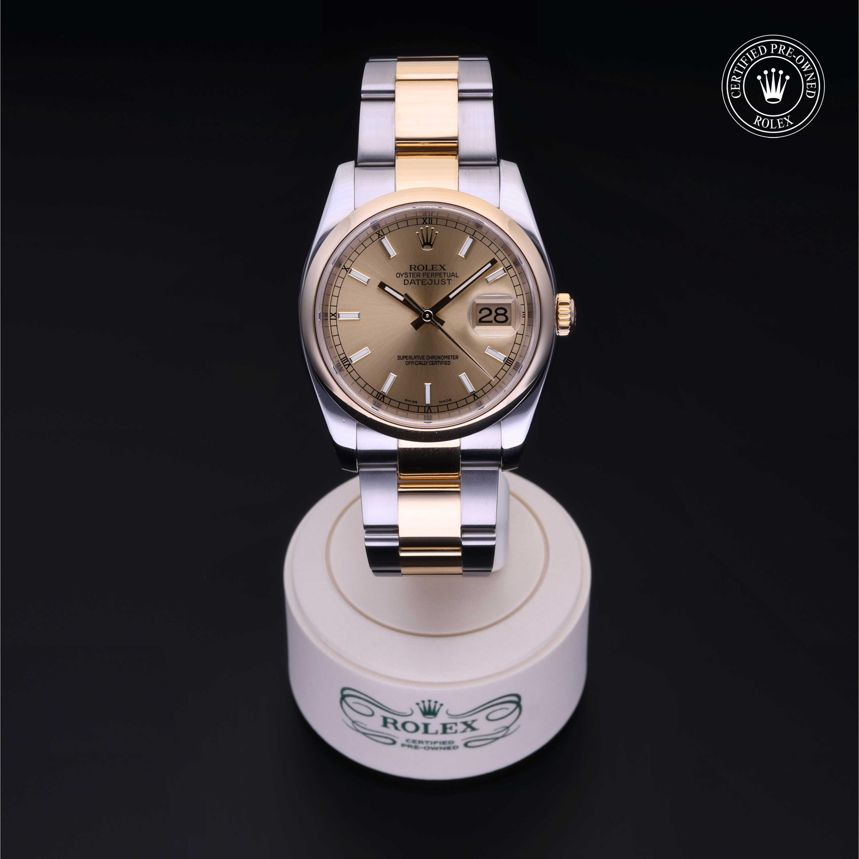 Rolex Certified Pre-Owned Watch Oyster Perpetual Datejust 36