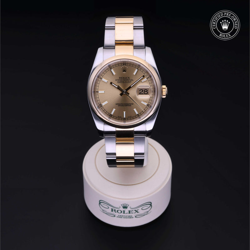 Rolex Certified Pre-Owned Watch Oyster Perpetual Datejust 36