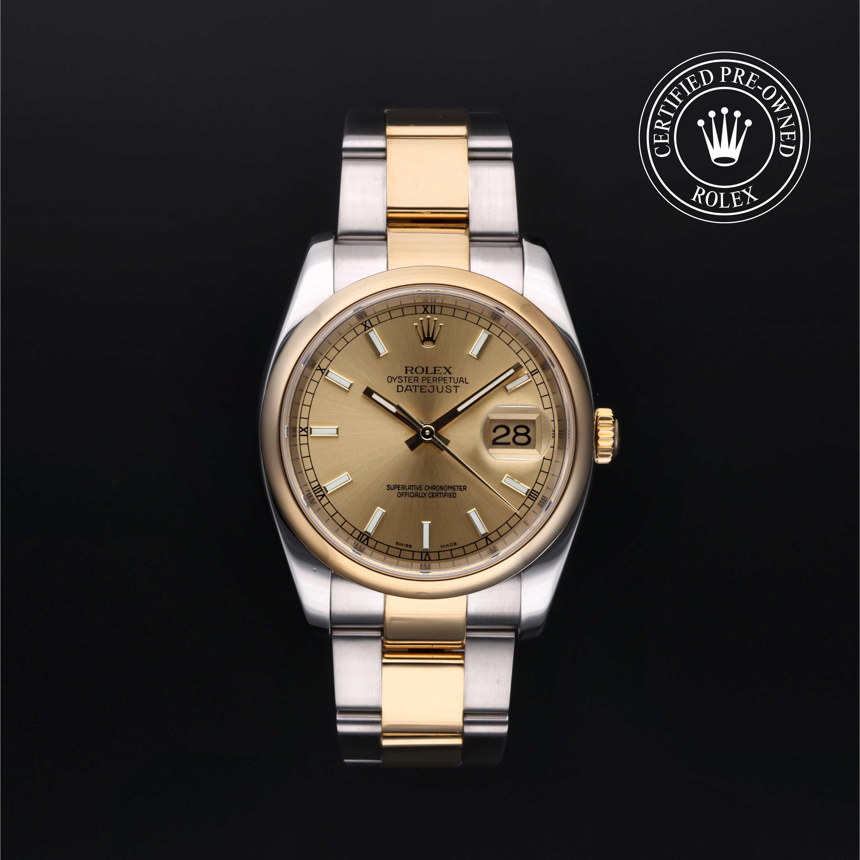 Rolex Certified Pre-Owned Watch Oyster Perpetual Datejust 36