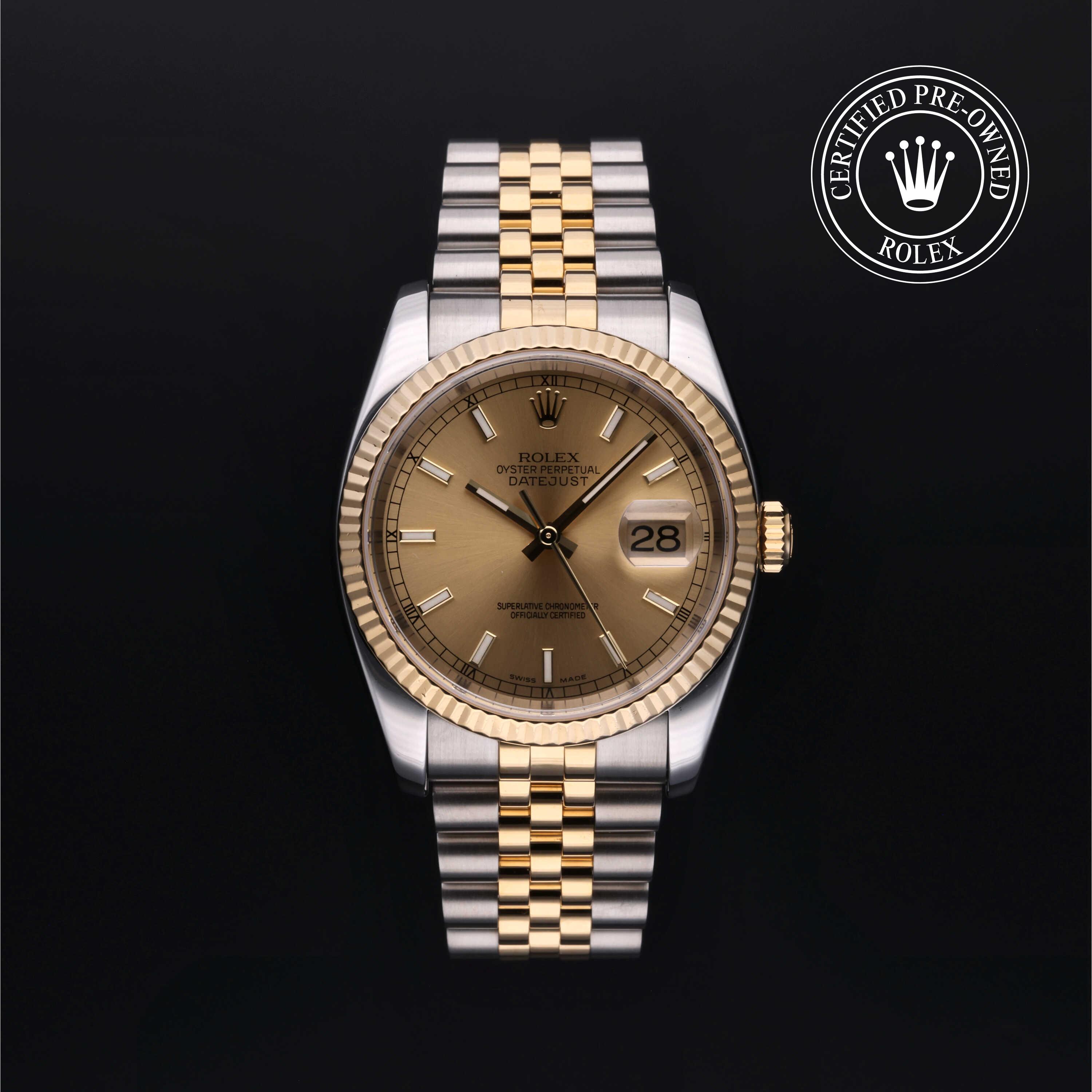 Rolex Certified Pre-Owned Watch Oyster Perpetual Datejust 36