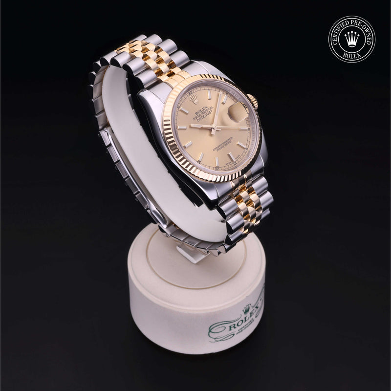 Rolex Certified Pre-Owned Watch Oyster Perpetual Datejust 36