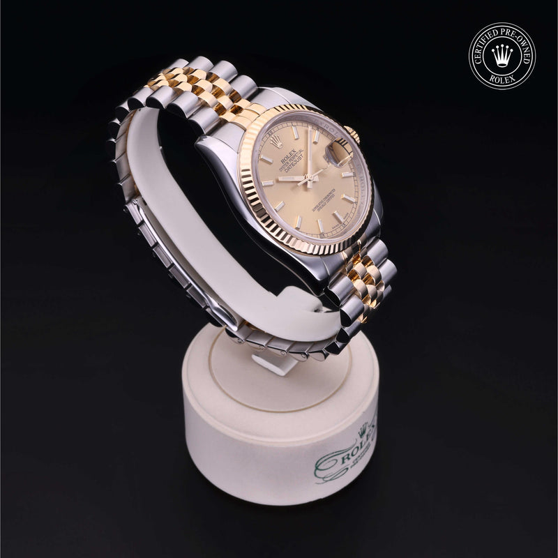 Rolex Certified Pre-Owned Watch Oyster Perpetual Datejust 36