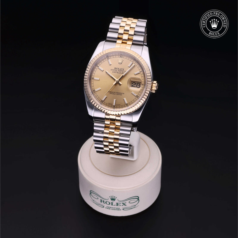 Rolex Certified Pre-Owned Watch Oyster Perpetual Datejust 36