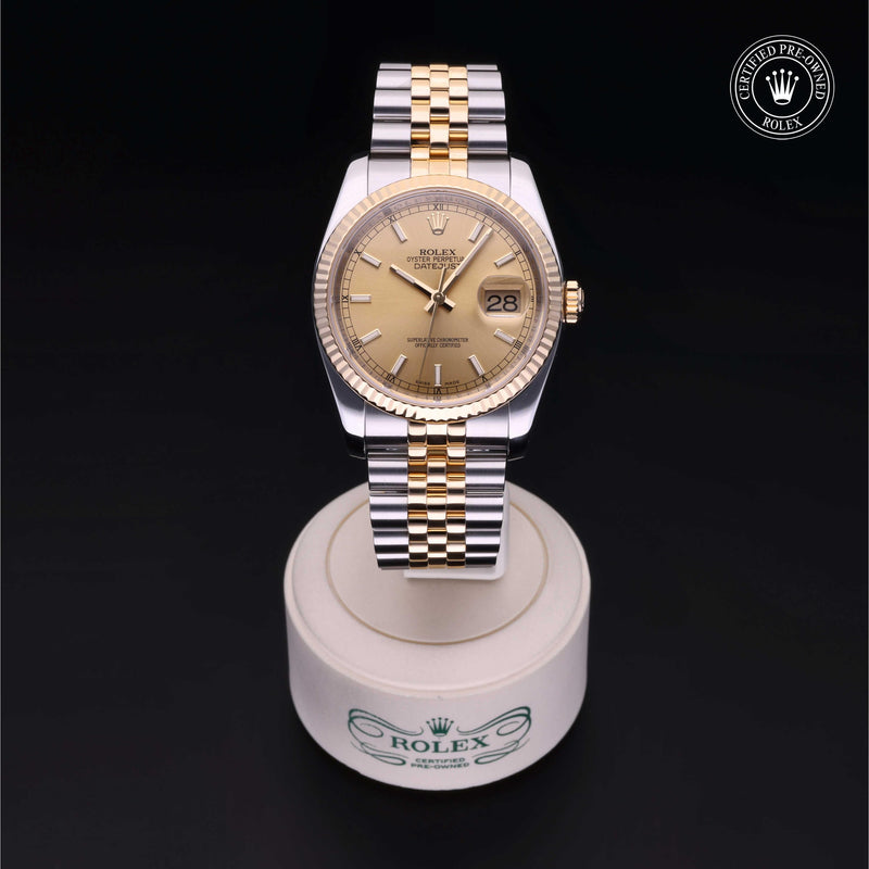 Rolex Certified Pre-Owned Watch Oyster Perpetual Datejust 36