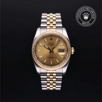 Rolex Certified Pre-Owned Watch Oyster Perpetual Datejust 36