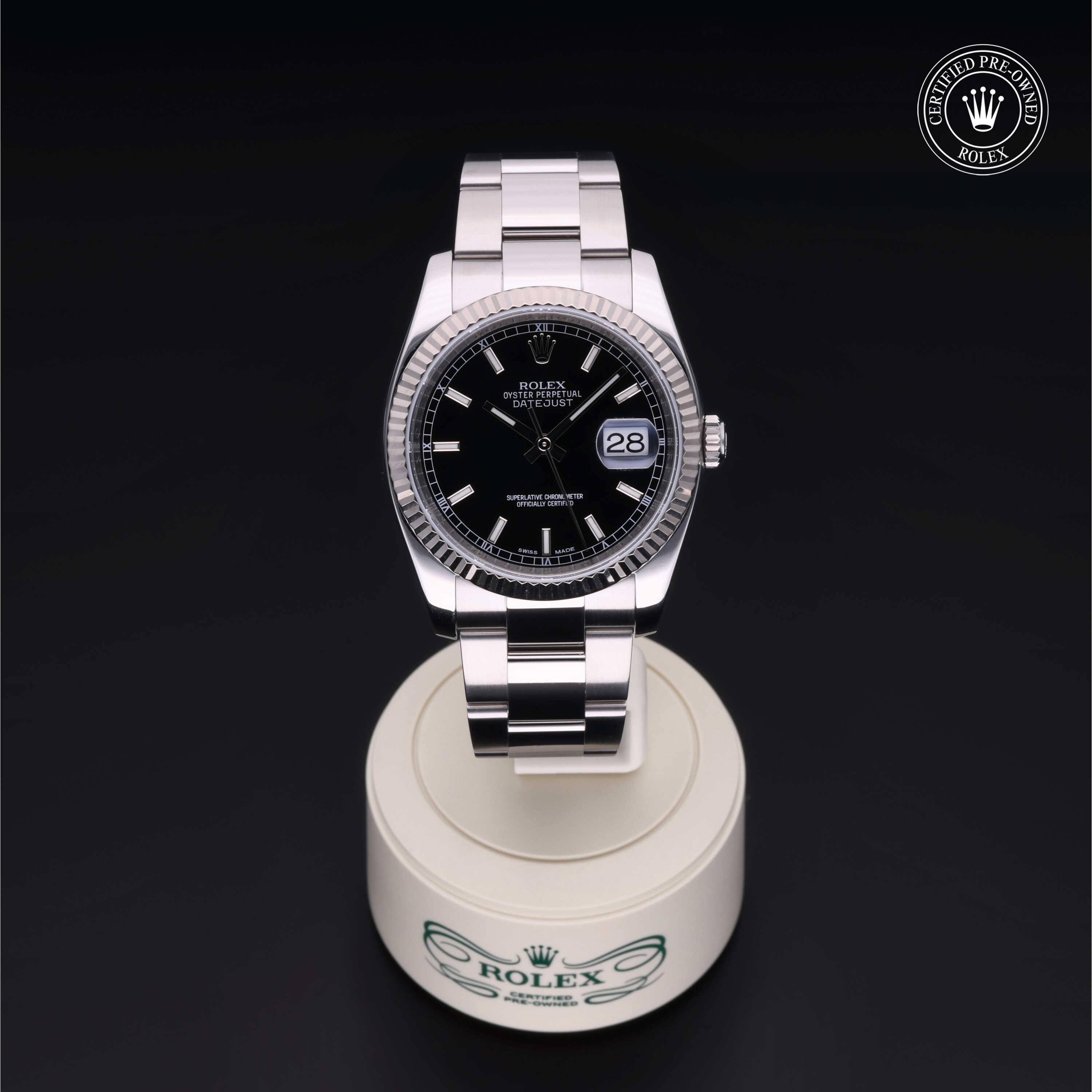 Rolex Certified Pre-Owned Watch Oyster Perpetual Datejust 36