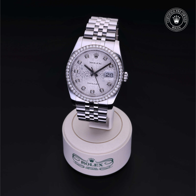 Rolex Certified Pre-Owned Watch Oyster Perpetual Datejust 36