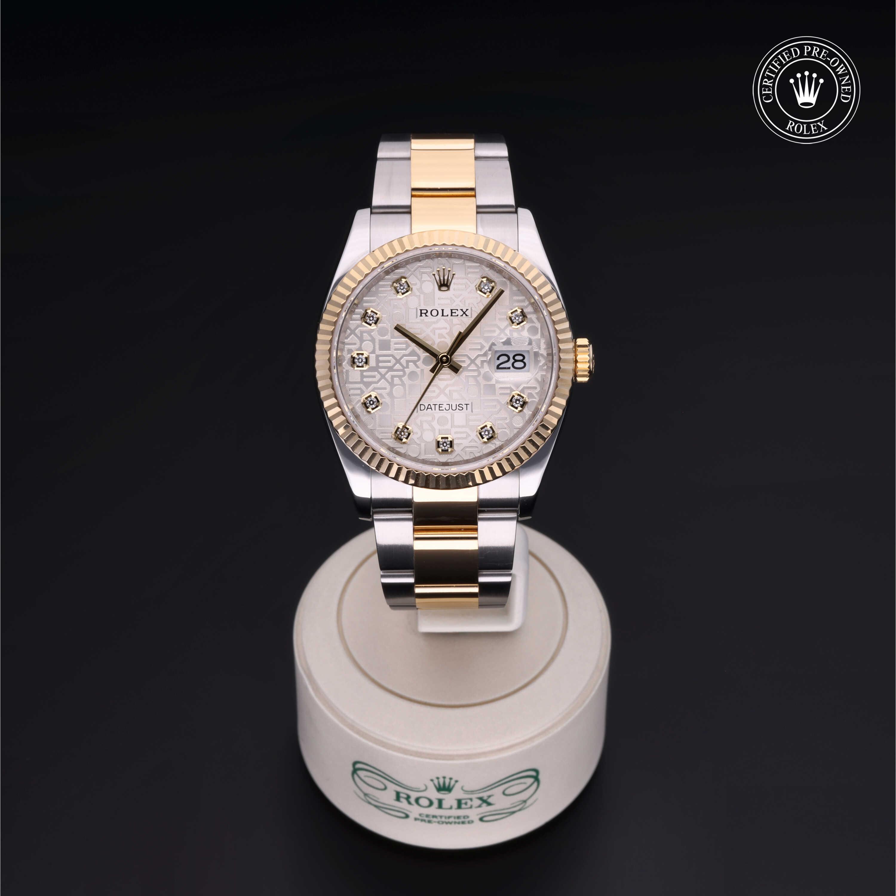 Rolex Certified Pre-Owned Watch Oyster Perpetual Datejust 36