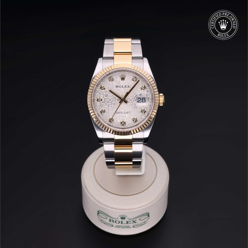 Rolex Certified Pre-Owned Watch Oyster Perpetual Datejust 36