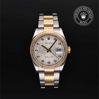 Rolex Certified Pre-Owned Watch Oyster Perpetual Datejust 36
