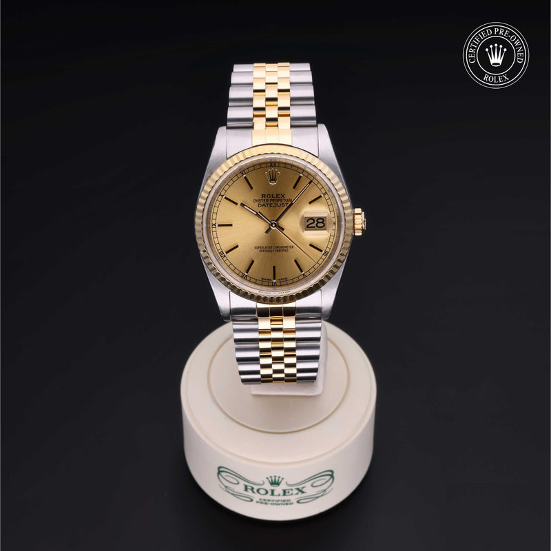 Rolex Certified Pre-Owned Watch Oyster Perpetual Datejust 36