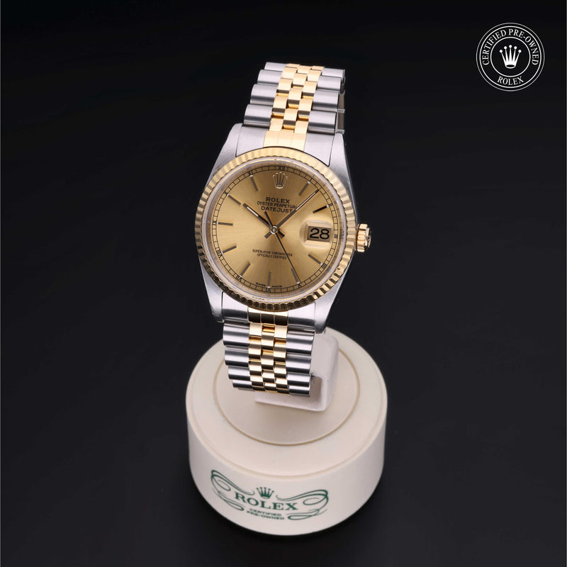 Rolex Certified Pre-Owned Watch Oyster Perpetual Datejust 36