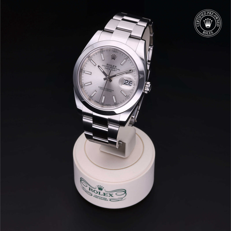 Rolex Certified Pre-Owned Watch Oyster Perpetual Datejust 41