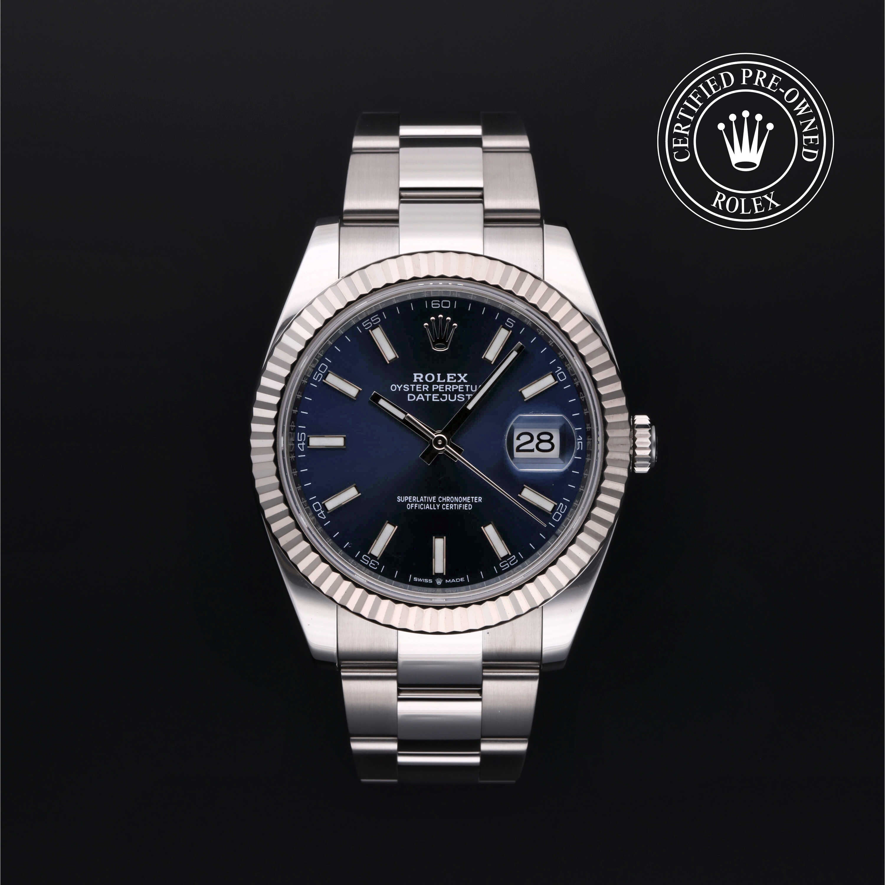 Rolex Certified Pre-Owned Watch Oyster Perpetual Datejust 41