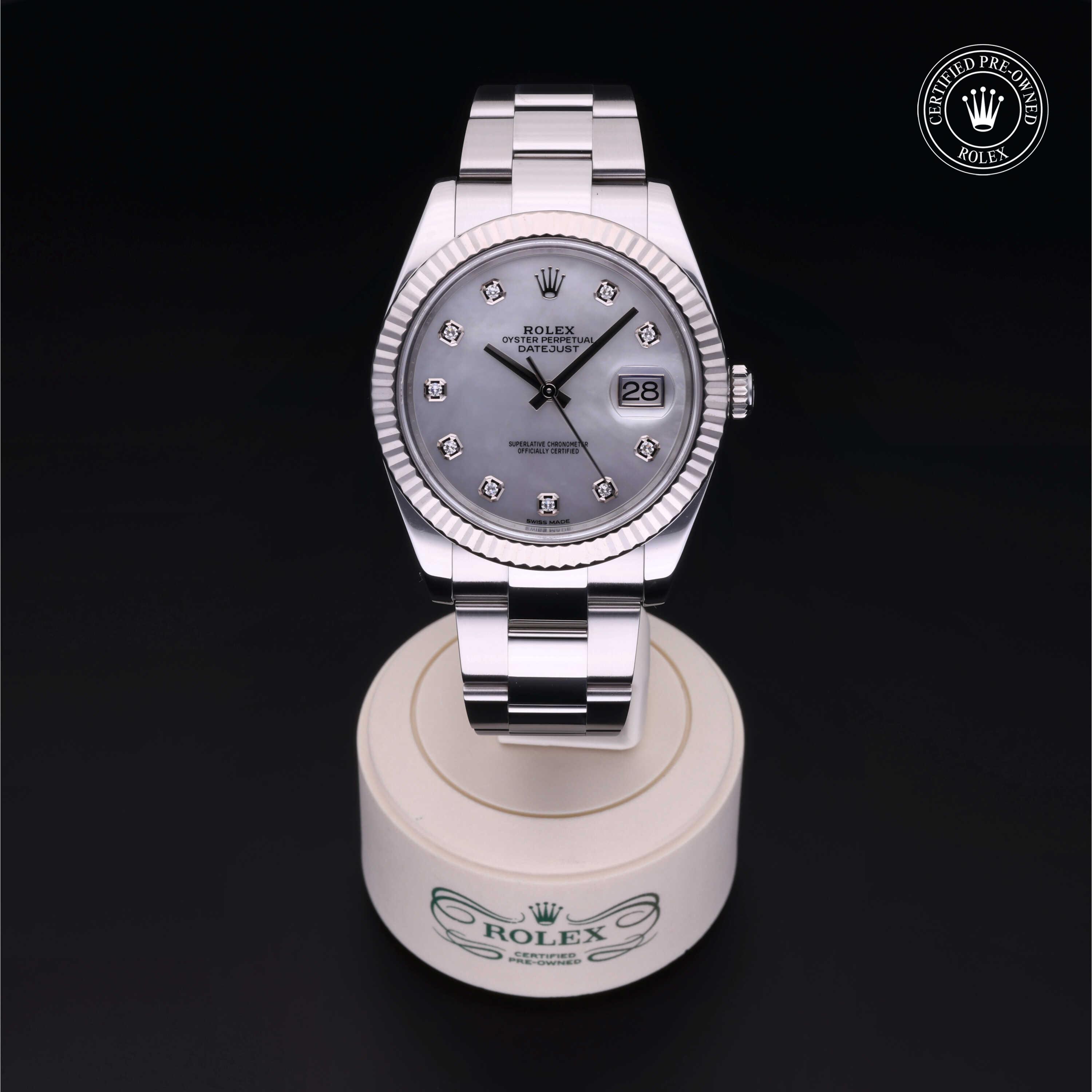 Rolex Certified Pre-Owned Watch Oyster Perpetual Datejust 41