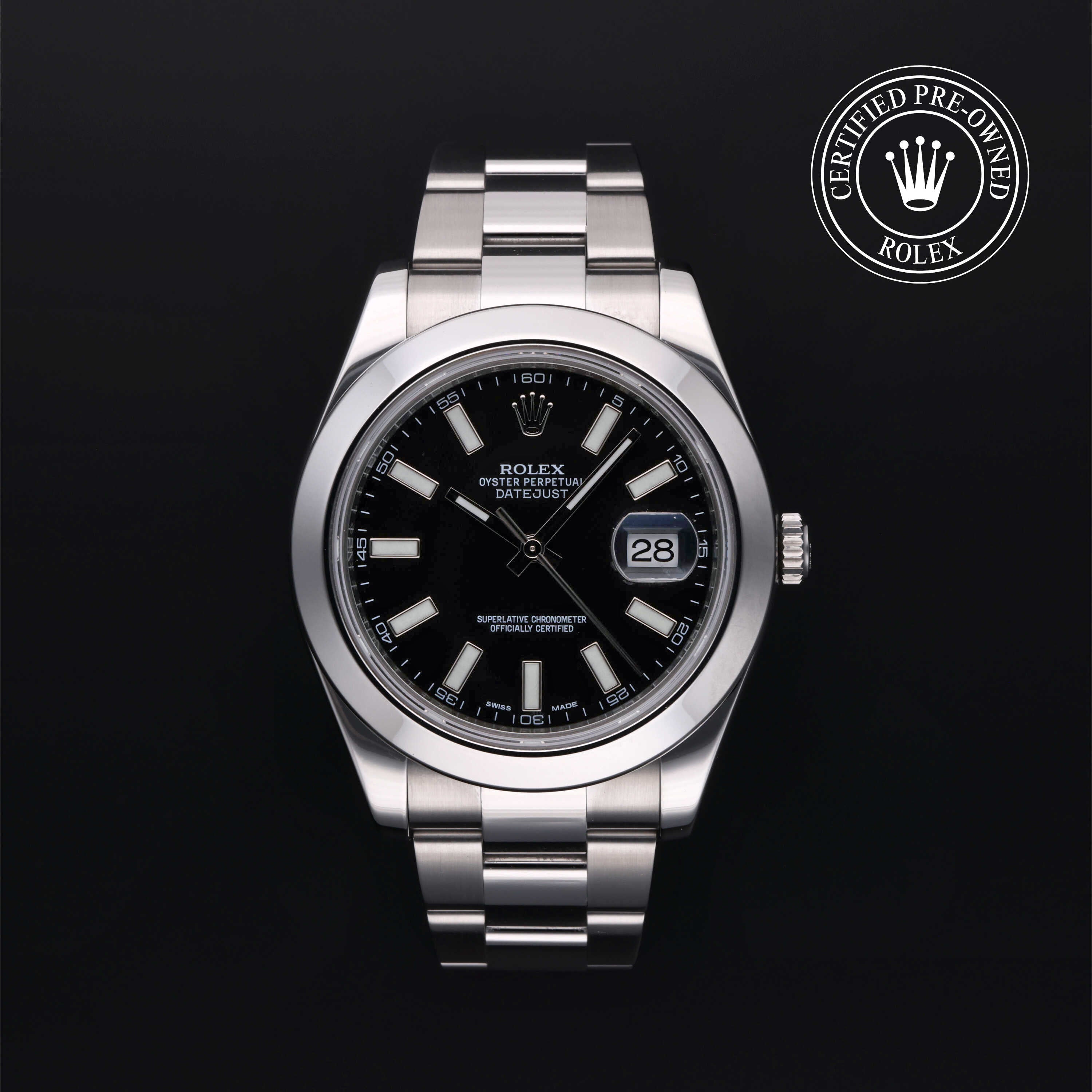 Rolex Certified Pre-Owned Watch Oyster Perpetual Datejust II