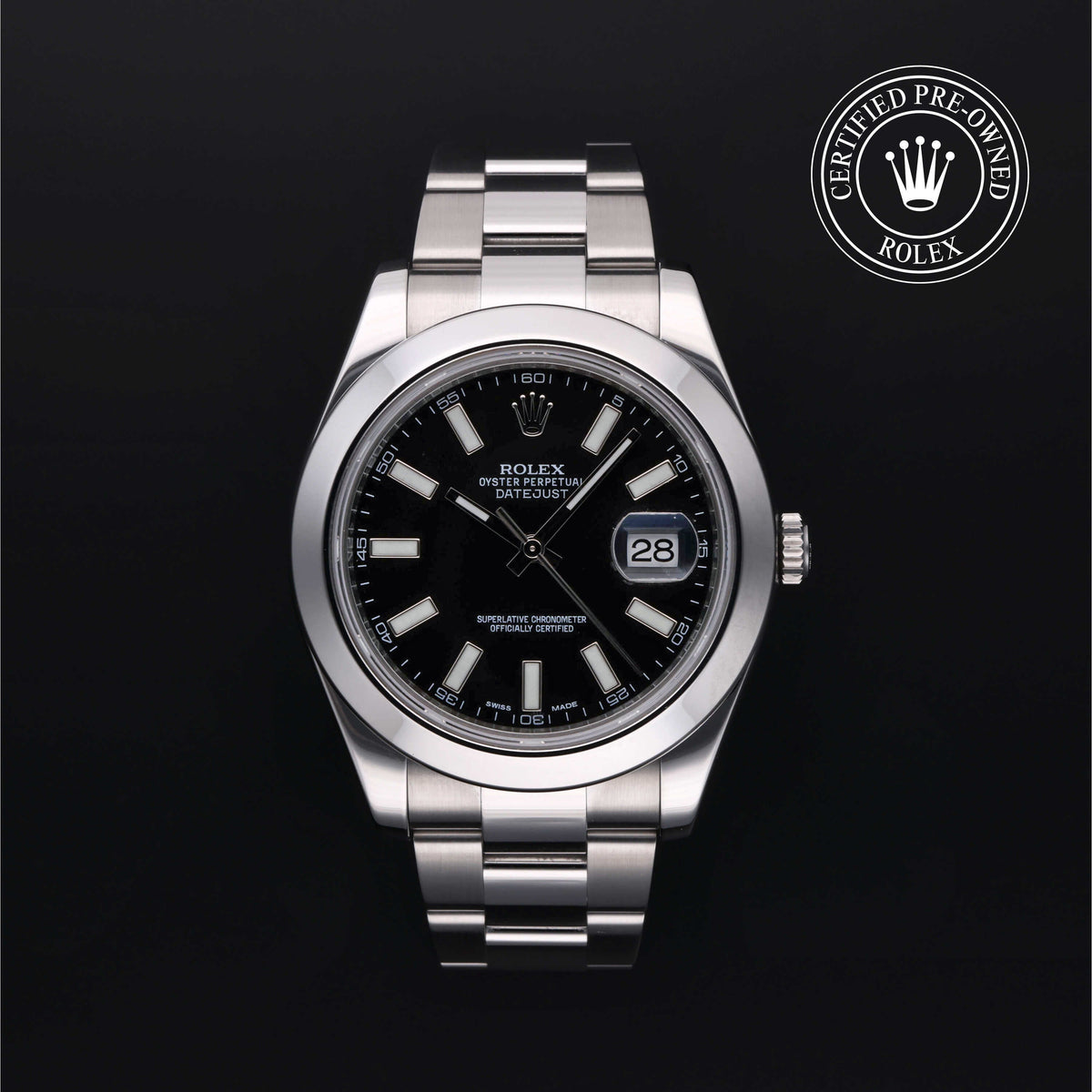 Rolex Certified Pre-Owned Oyster Perpetual Datejust II