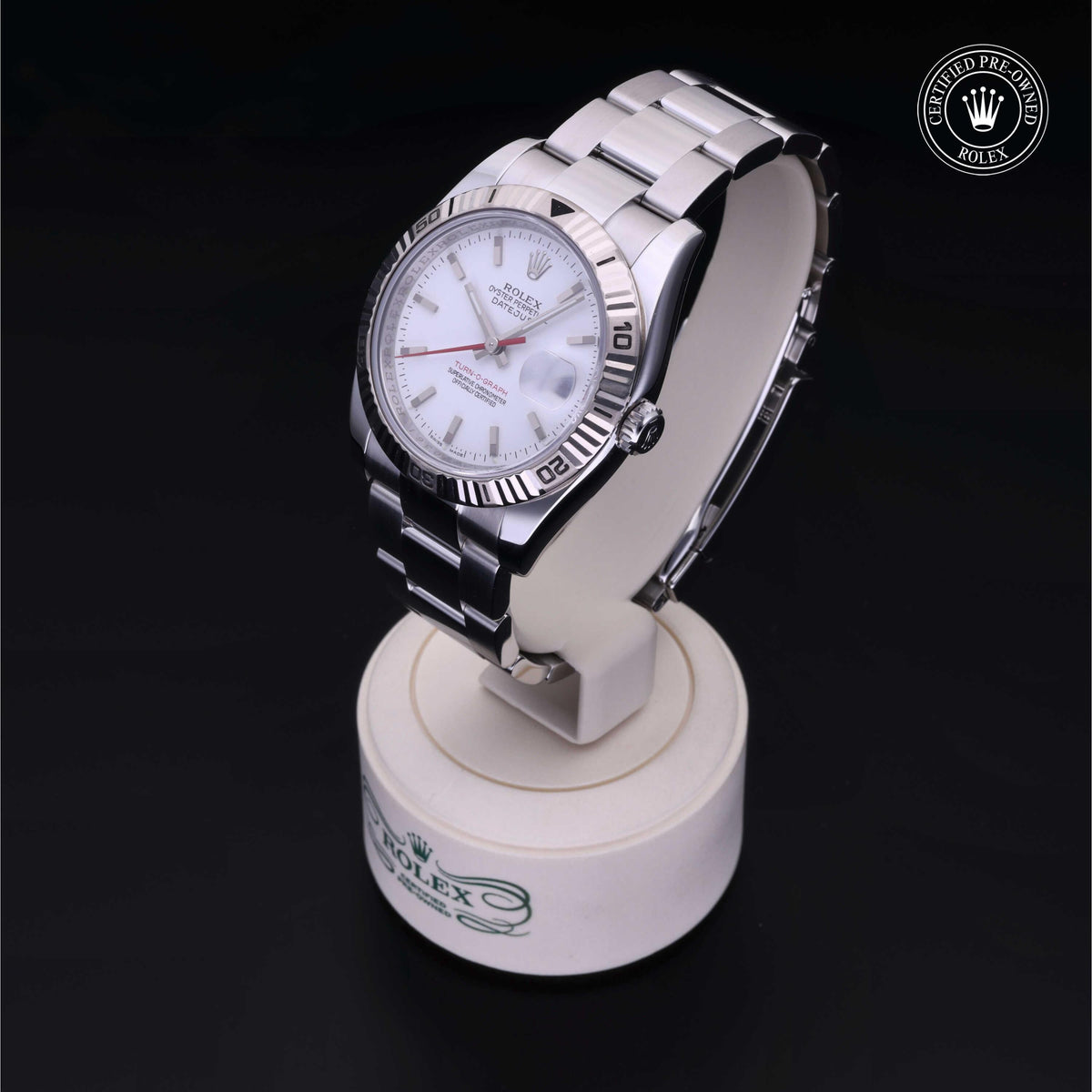 Rolex Certified Pre-Owned Oyster Perpetual Datejust Turn-O-Graph 36