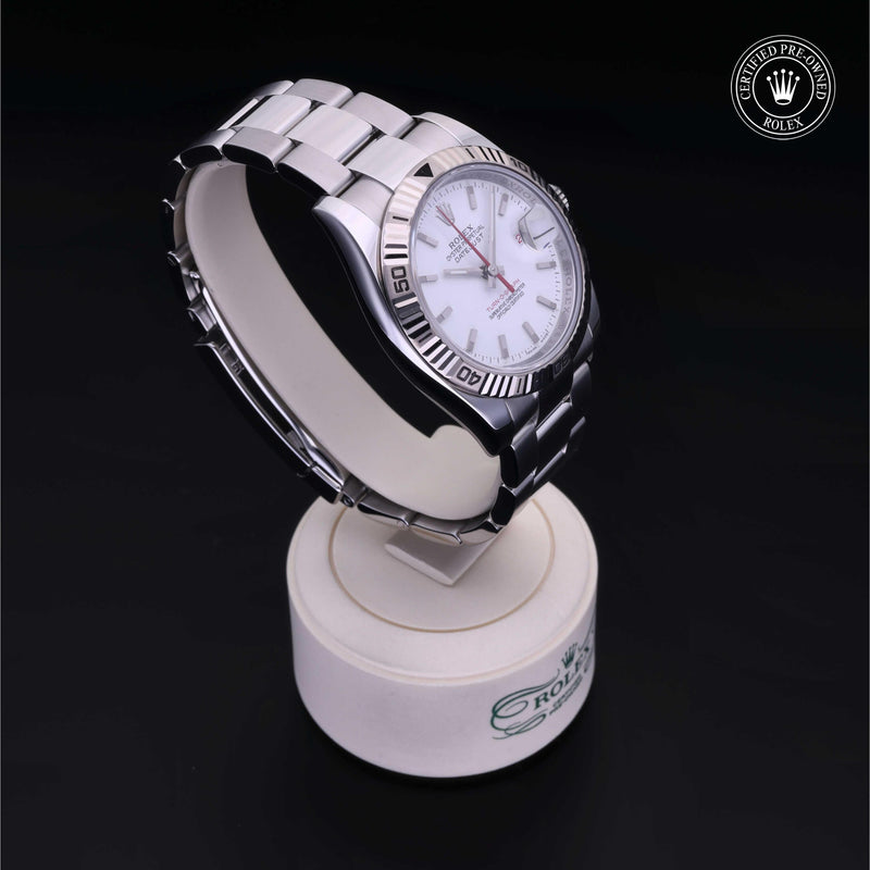 Rolex Certified Pre-Owned Watch Oyster Perpetual Datejust Turn-O-Graph 36