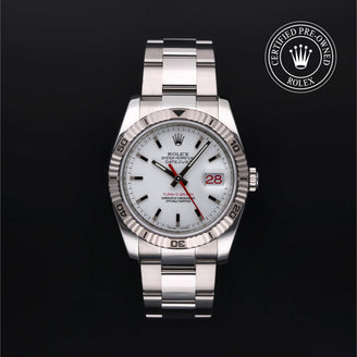 Rolex Certified Pre-Owned Watch Oyster Perpetual Datejust Turn-O-Graph 36