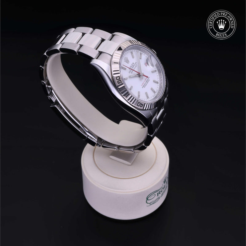 Rolex Certified Pre-Owned Watch Oyster Perpetual Datejust Turn-O-Graph 36
