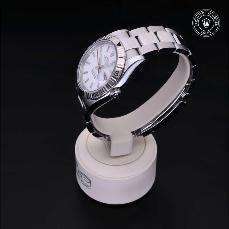 Rolex Certified Pre-Owned Watch Oyster Perpetual Datejust Turn-O-Graph 36