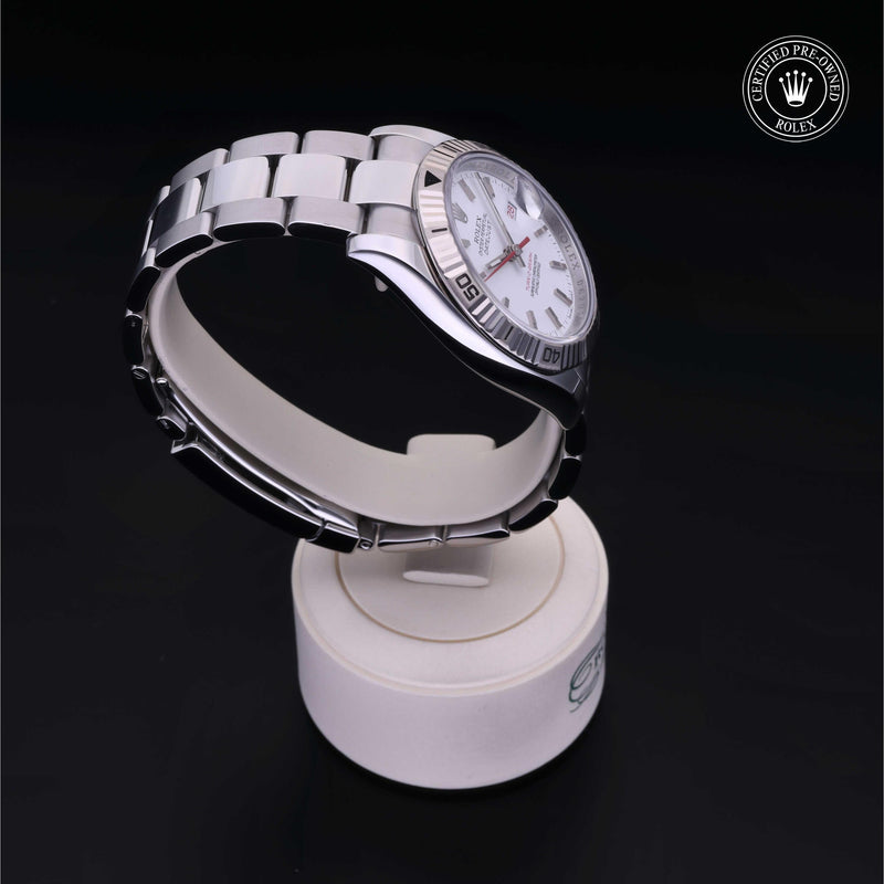 Rolex Certified Pre-Owned Watch Oyster Perpetual Datejust Turn-O-Graph 36