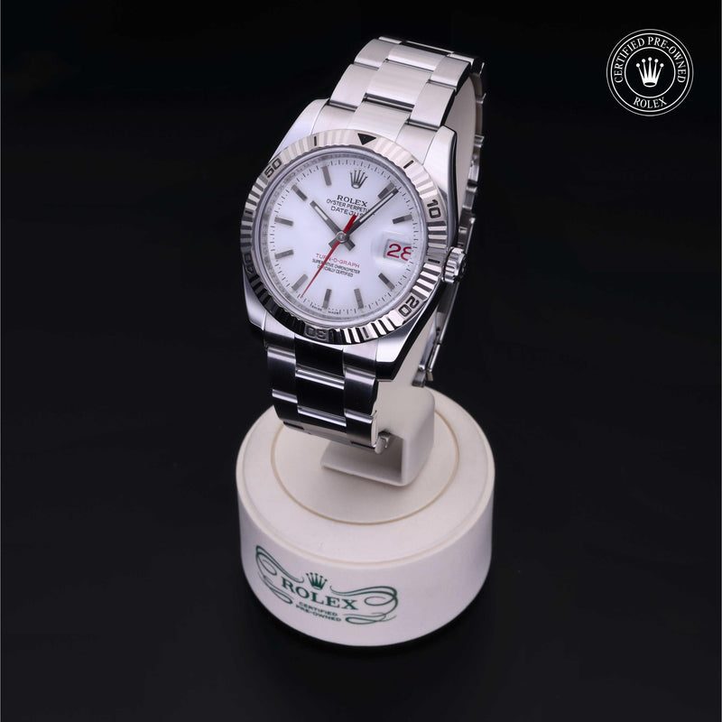 Rolex Certified Pre-Owned Watch Oyster Perpetual Datejust Turn-O-Graph 36