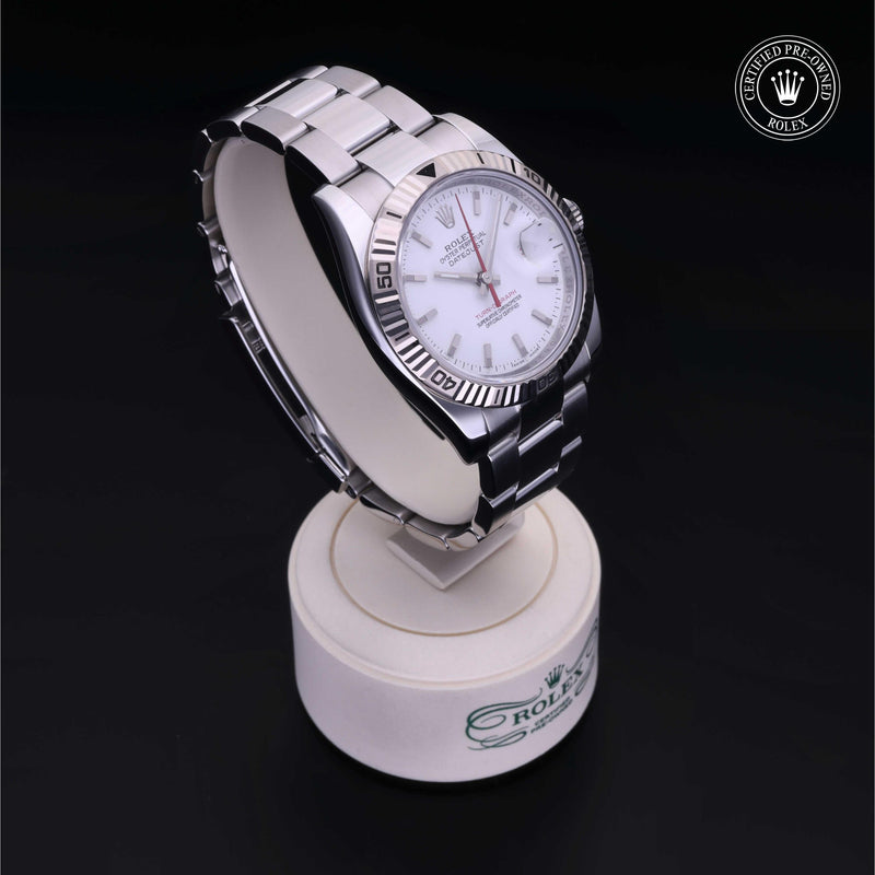 Rolex Certified Pre-Owned Watch Oyster Perpetual Datejust Turn-O-Graph 36