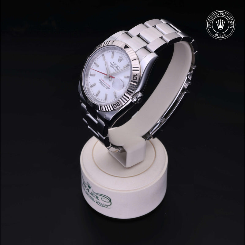 Rolex Certified Pre-Owned Watch Oyster Perpetual Datejust Turn-O-Graph 36