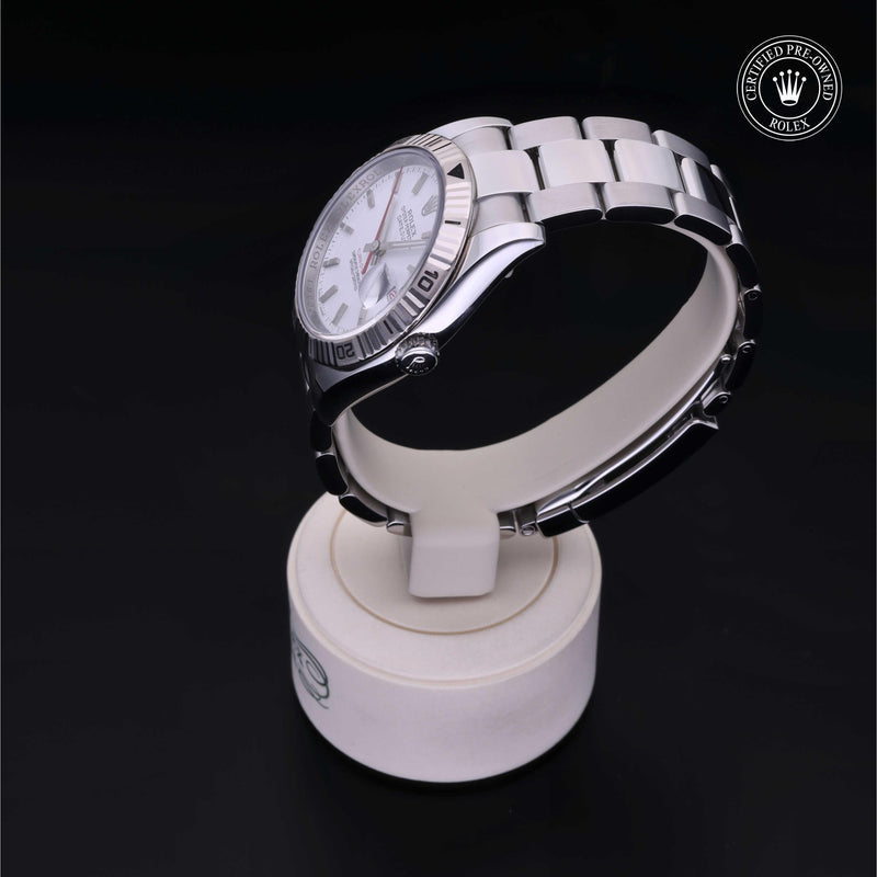 Rolex Certified Pre-Owned Watch Oyster Perpetual Datejust Turn-O-Graph 36