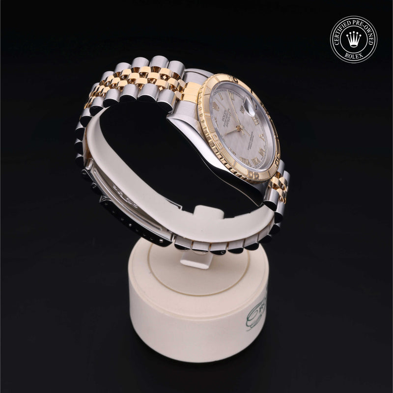 Rolex Certified Pre-Owned Watch Oyster Perpetual Datejust Turn-O-Graph 36