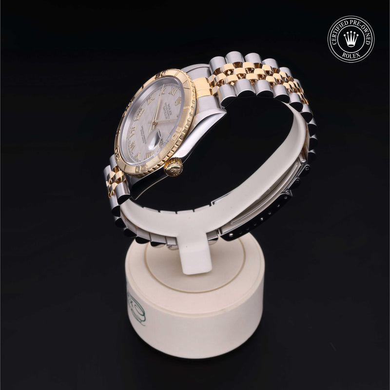 Rolex Certified Pre-Owned Watch Oyster Perpetual Datejust Turn-O-Graph 36