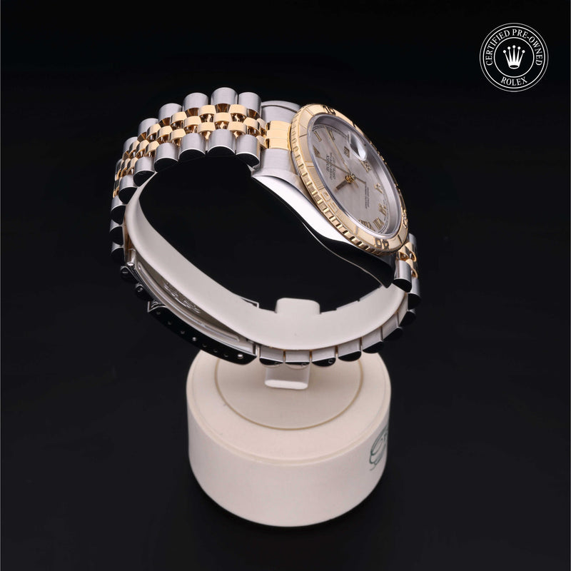Rolex Certified Pre-Owned Watch Oyster Perpetual Datejust Turn-O-Graph 36