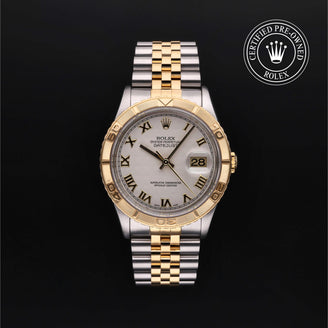 Rolex Certified Pre-Owned Watch Oyster Perpetual Datejust Turn-O-Graph 36
