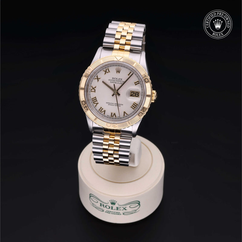 Rolex Certified Pre-Owned Watch Oyster Perpetual Datejust Turn-O-Graph 36
