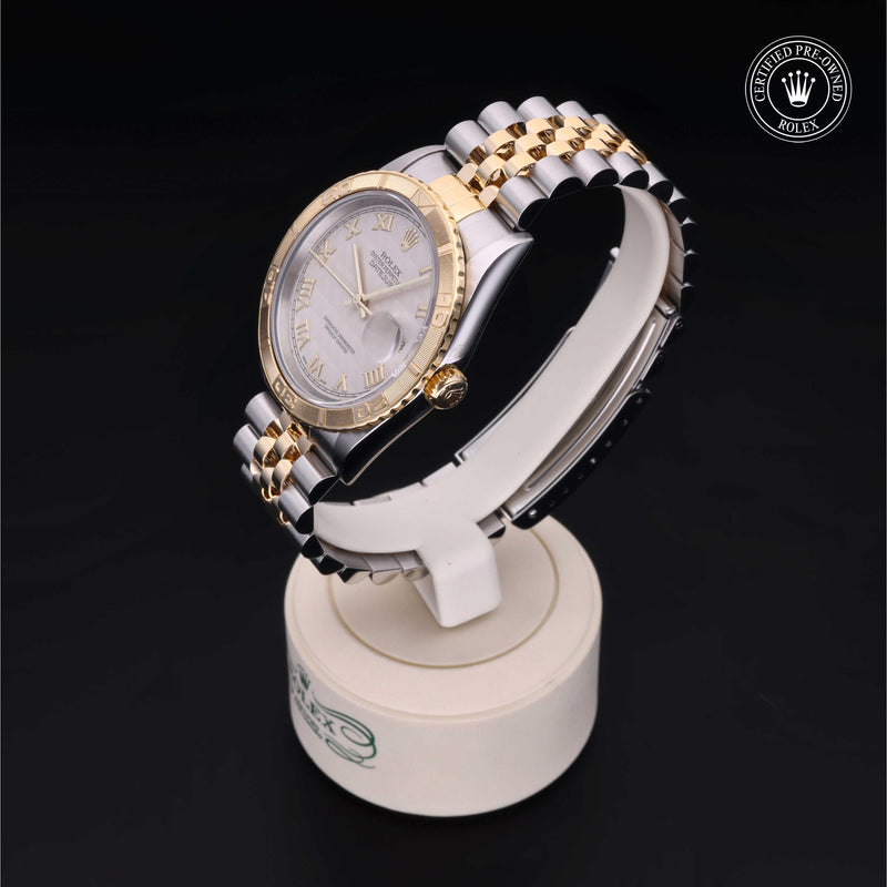 Rolex Certified Pre-Owned Watch Oyster Perpetual Datejust Turn-O-Graph 36