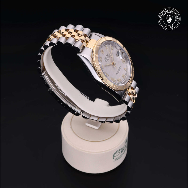 Rolex Certified Pre-Owned Watch Oyster Perpetual Datejust Turn-O-Graph 36
