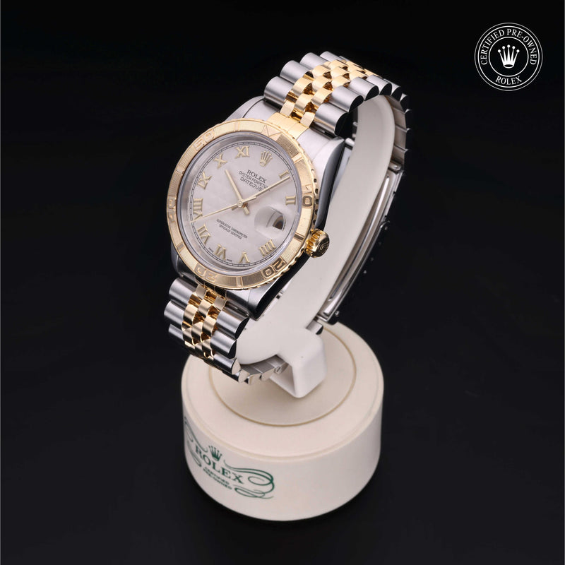 Rolex Certified Pre-Owned Watch Oyster Perpetual Datejust Turn-O-Graph 36