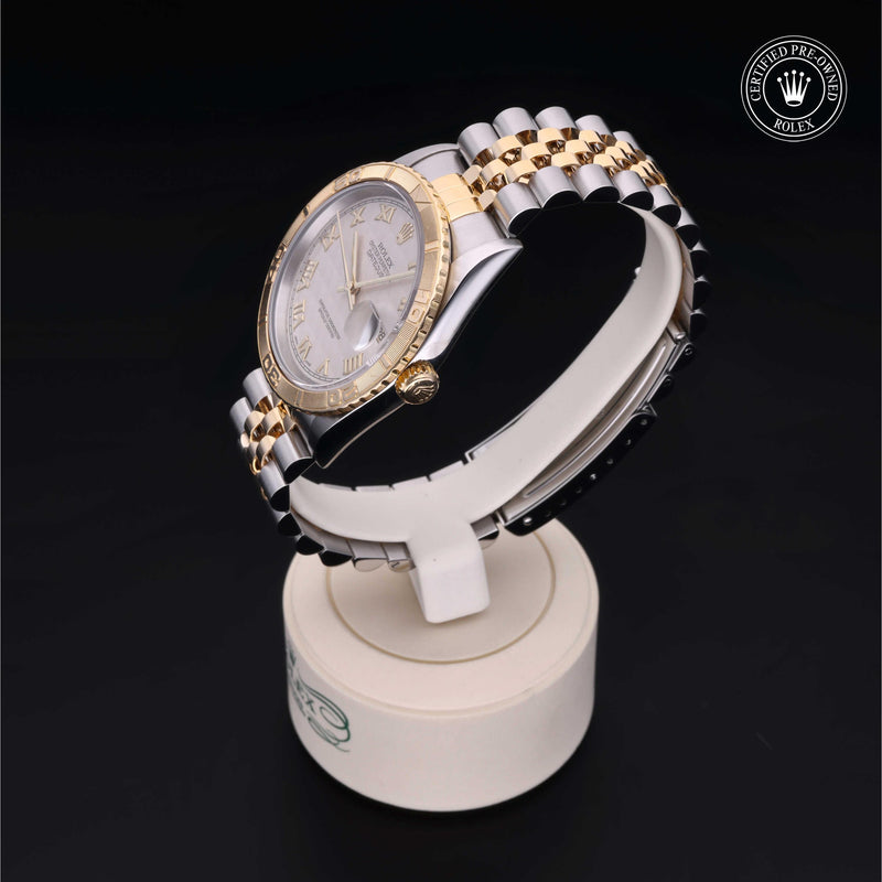 Rolex Certified Pre-Owned Watch Oyster Perpetual Datejust Turn-O-Graph 36