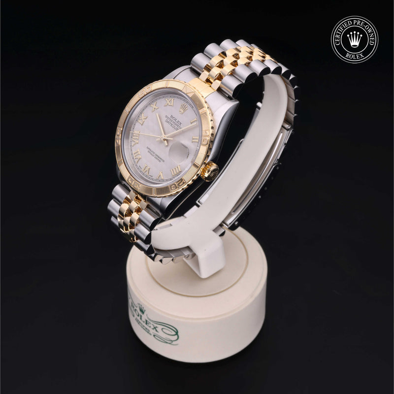 Rolex Certified Pre-Owned Watch Oyster Perpetual Datejust Turn-O-Graph 36
