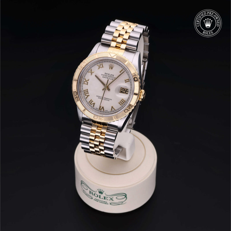 Rolex Certified Pre-Owned Watch Oyster Perpetual Datejust Turn-O-Graph 36