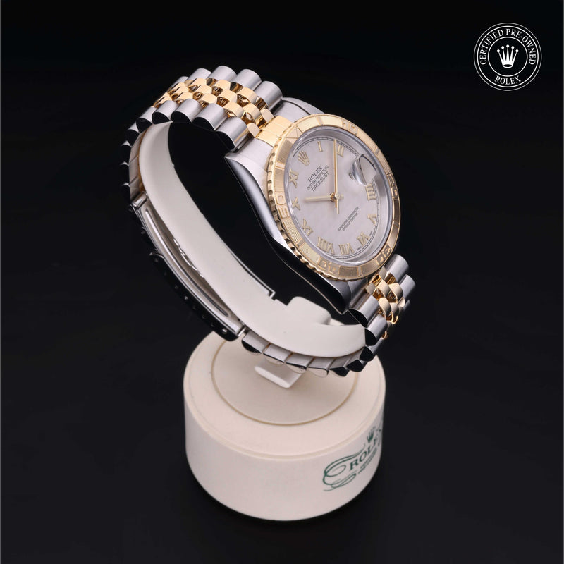 Rolex Certified Pre-Owned Watch Oyster Perpetual Datejust Turn-O-Graph 36