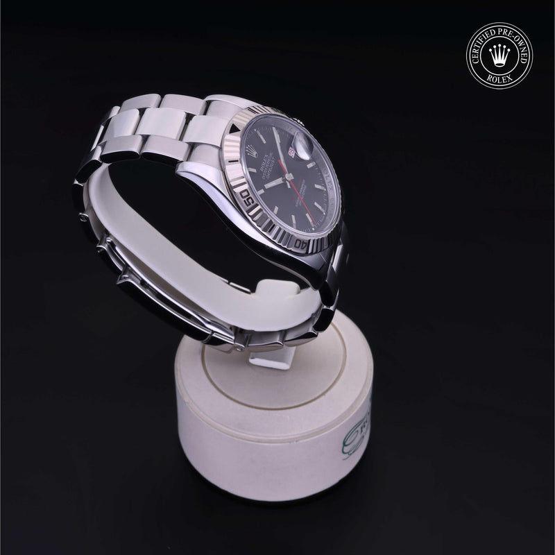 Rolex Certified Pre-Owned Watch Oyster Perpetual Datejust Turn-O-Graph 36