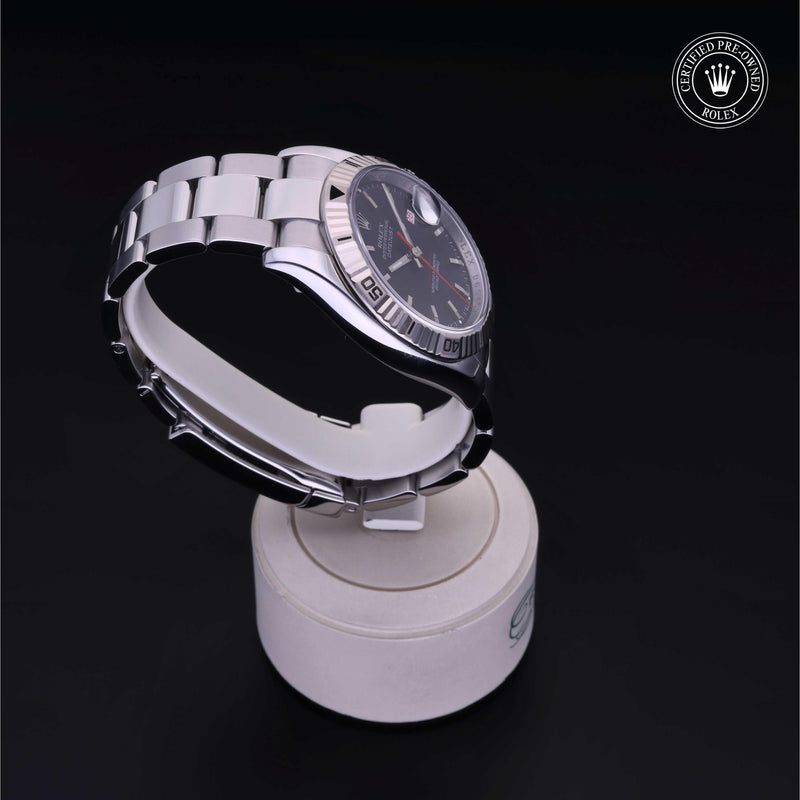 Rolex Certified Pre-Owned Watch Oyster Perpetual Datejust Turn-O-Graph 36