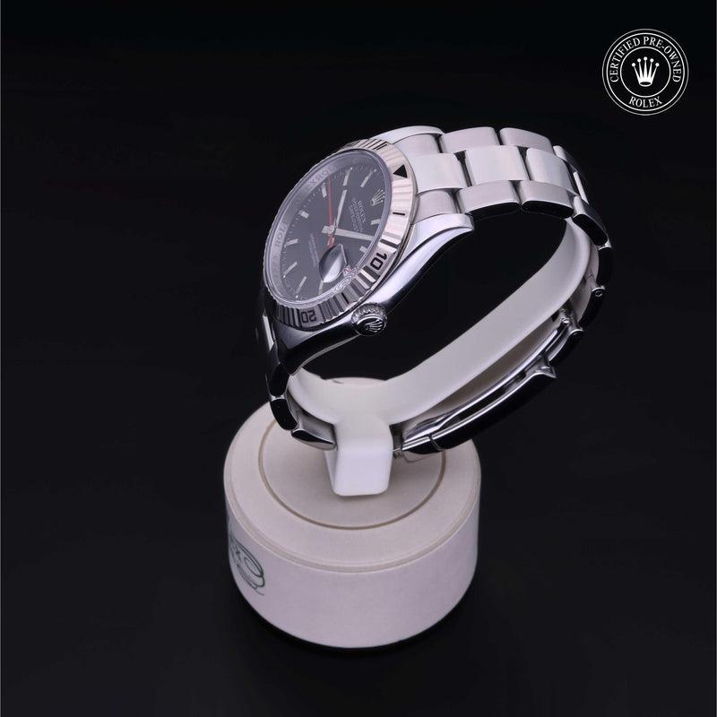 Rolex Certified Pre-Owned Watch Oyster Perpetual Datejust Turn-O-Graph 36