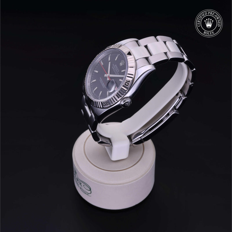 Rolex Certified Pre-Owned Watch Oyster Perpetual Datejust Turn-O-Graph 36