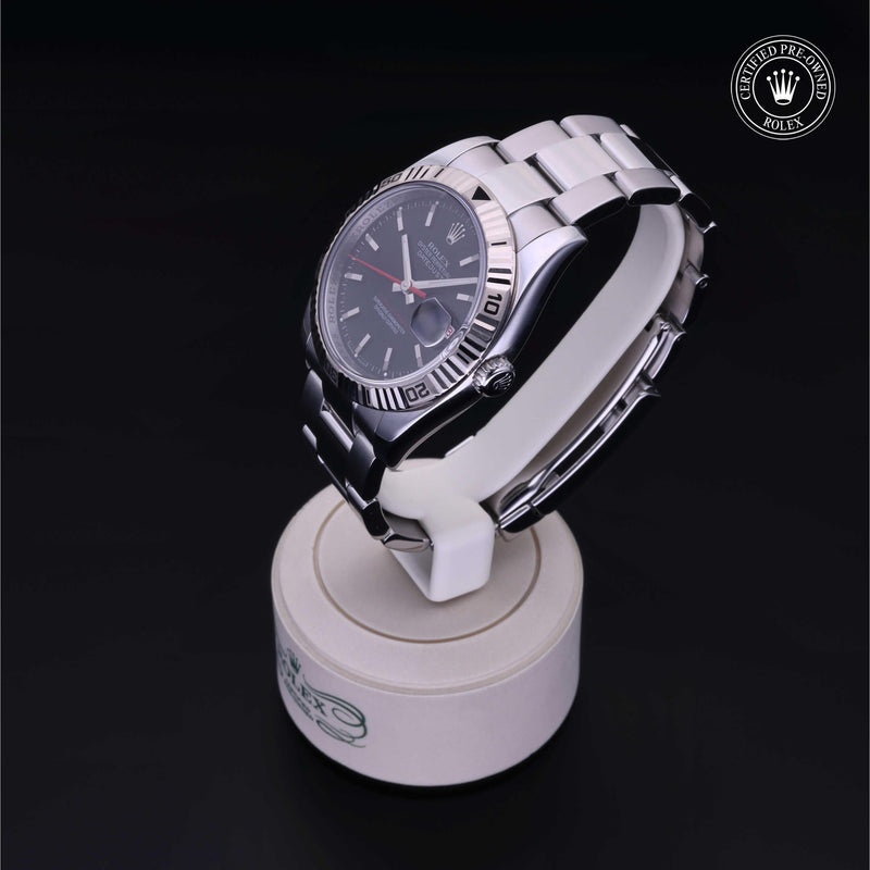 Rolex Certified Pre-Owned Watch Oyster Perpetual Datejust Turn-O-Graph 36