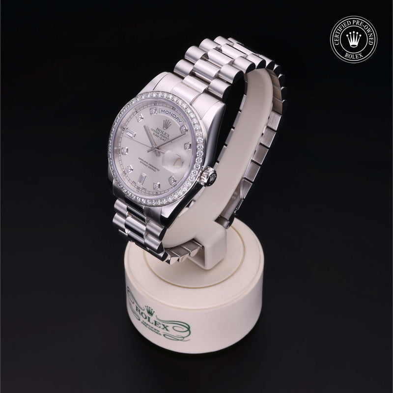Rolex Certified Pre-Owned Watch Oyster Perpetual Day-Date 36